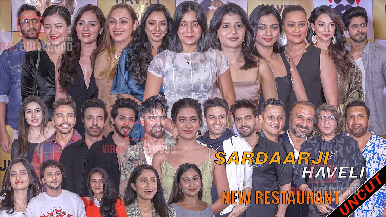 UNEDITED - Raj Kalra’s Sardaarji Haveli | Grand Launch | Yeh Rishta Kya Kehlata Hai, Anupamma