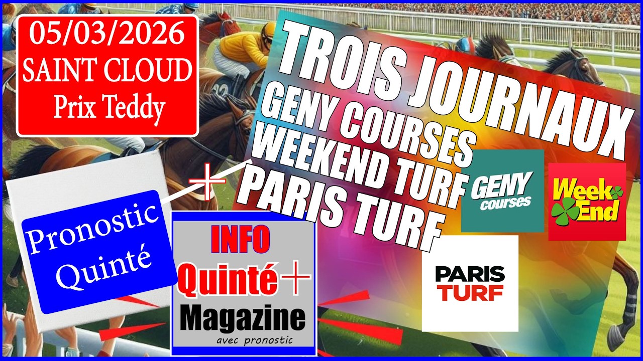 PRIX TEDDY – Saint-Cloud | Informations et pronostics du 5 mars 2026