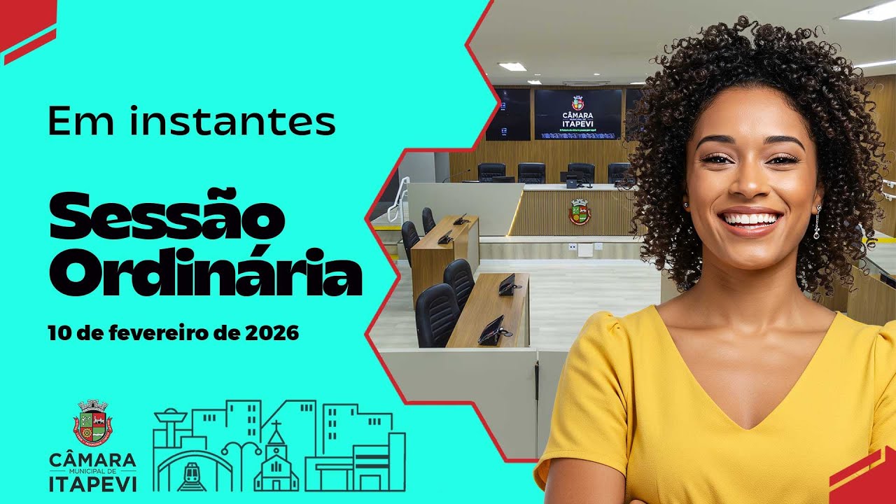 10/02/2026 - 1ª Sessão Ordinária da 2ª Sessão Legislativa da 16ª Legislatura da Câmara de Itapevi.