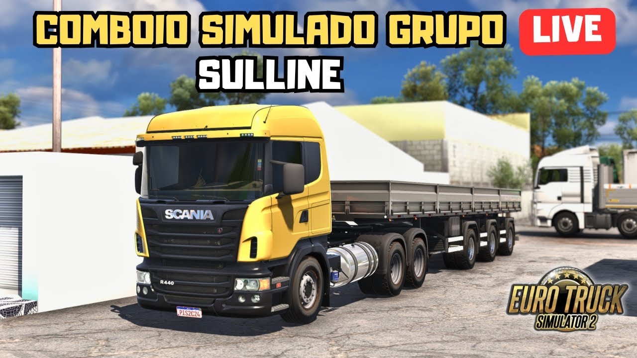 🚛💪 Comboio Profissional | ETS2 Realista e Simulado com o Grupo Simulado