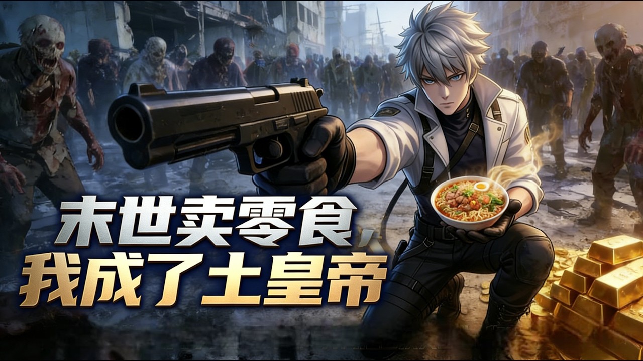 【FULL】《末世賣零食，我成了土皇帝》被羞辱後穿末世，自帶金鐘罩，泡麵火腿腸成頂流奢侈品，靠賣零食逆襲成末世土皇帝。 #漫畫#男頻#熱門漫畫