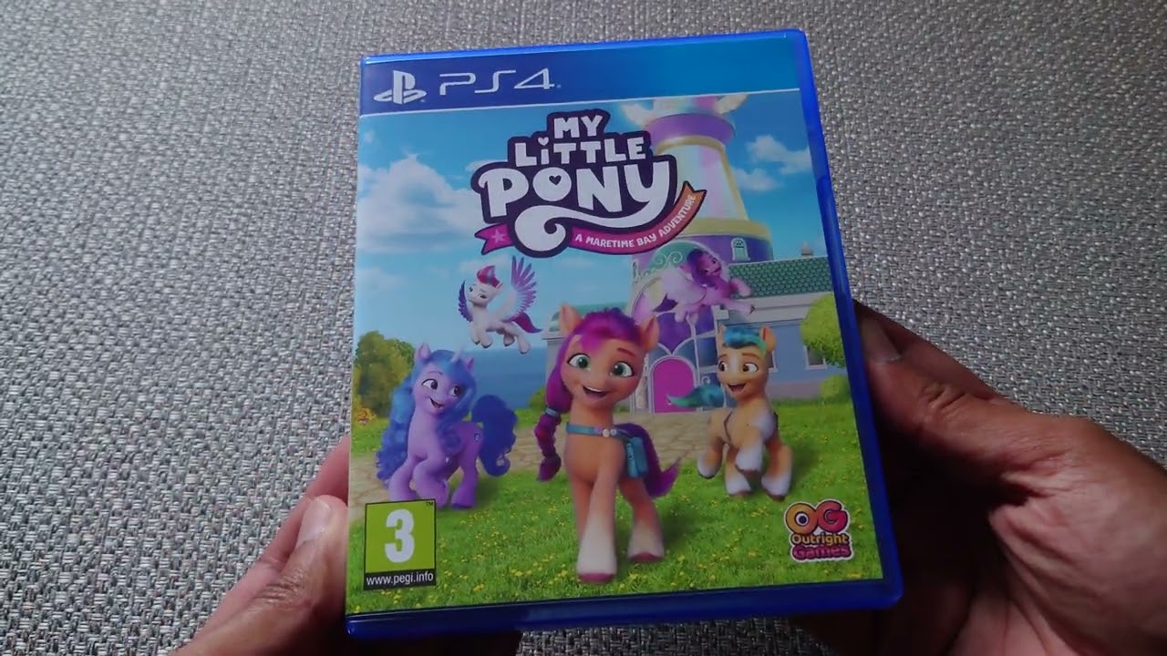 Unboxing My Little Pony: A Maretime Bay Adventure (PS4) (4K)