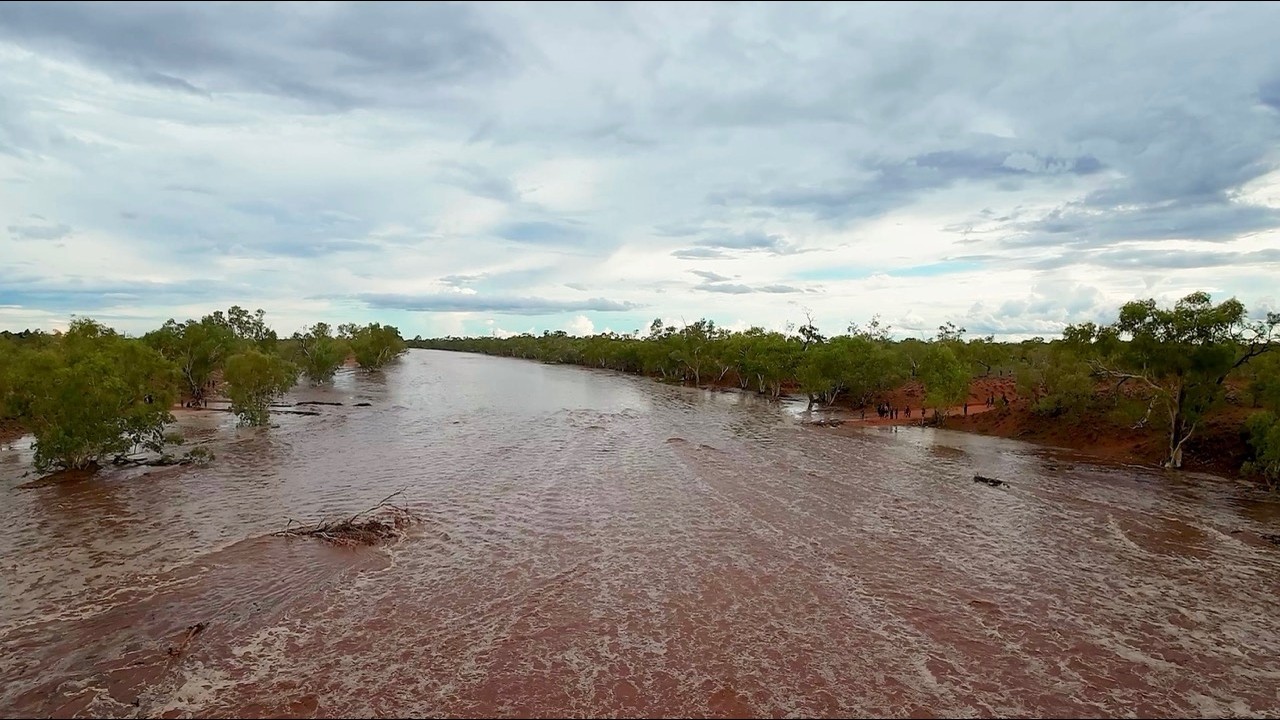 Sandover Flowing Feb 2026