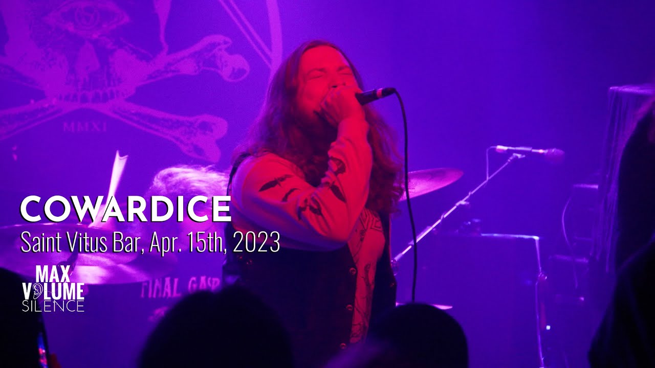 COWARDICE live at Saint Vitus Bar, Apr. 15th, 2023 (FULL SET)