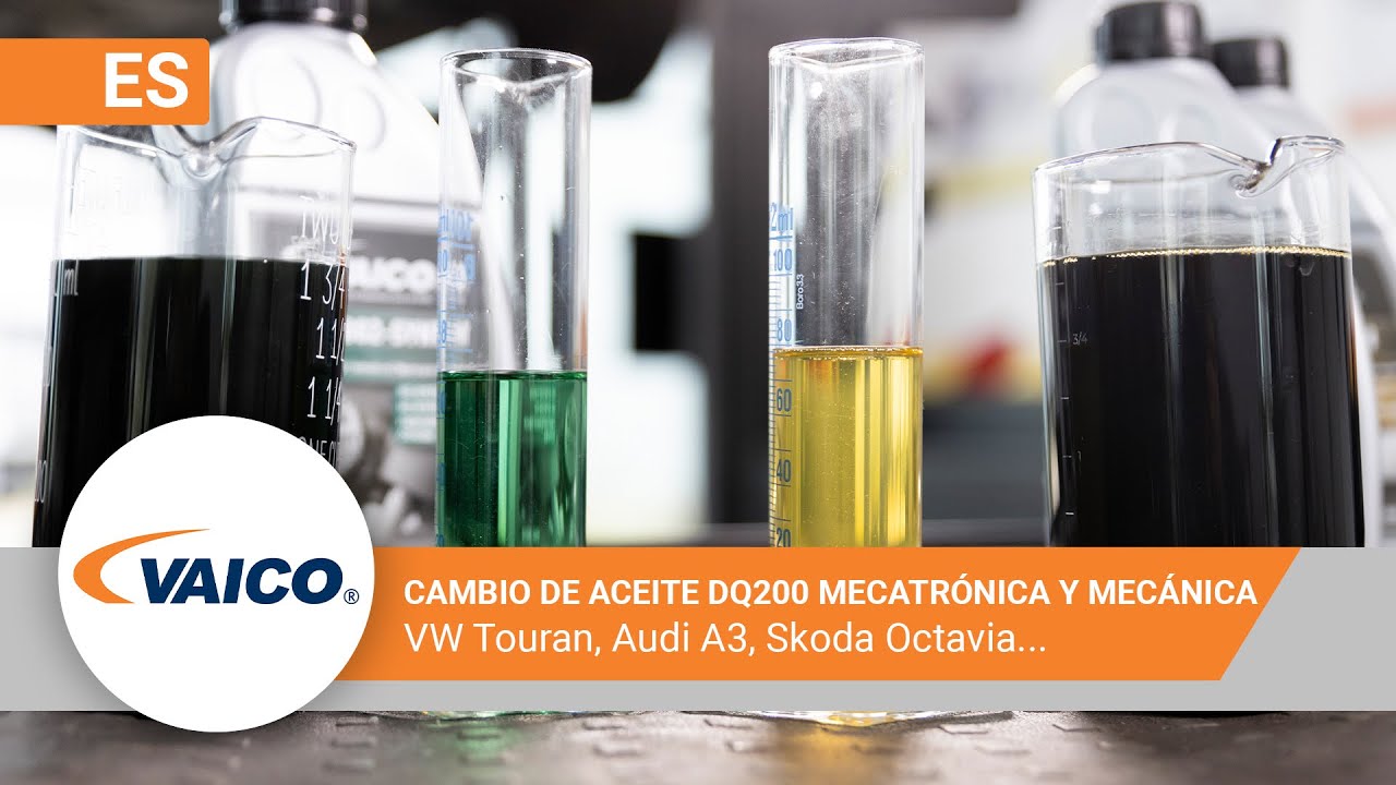 Cambio de aceite de la caja de cambios DQ200 0AM | VW, AUDI, SKODA | EXPERT KITS+ V10-5582-SP1 & SP2