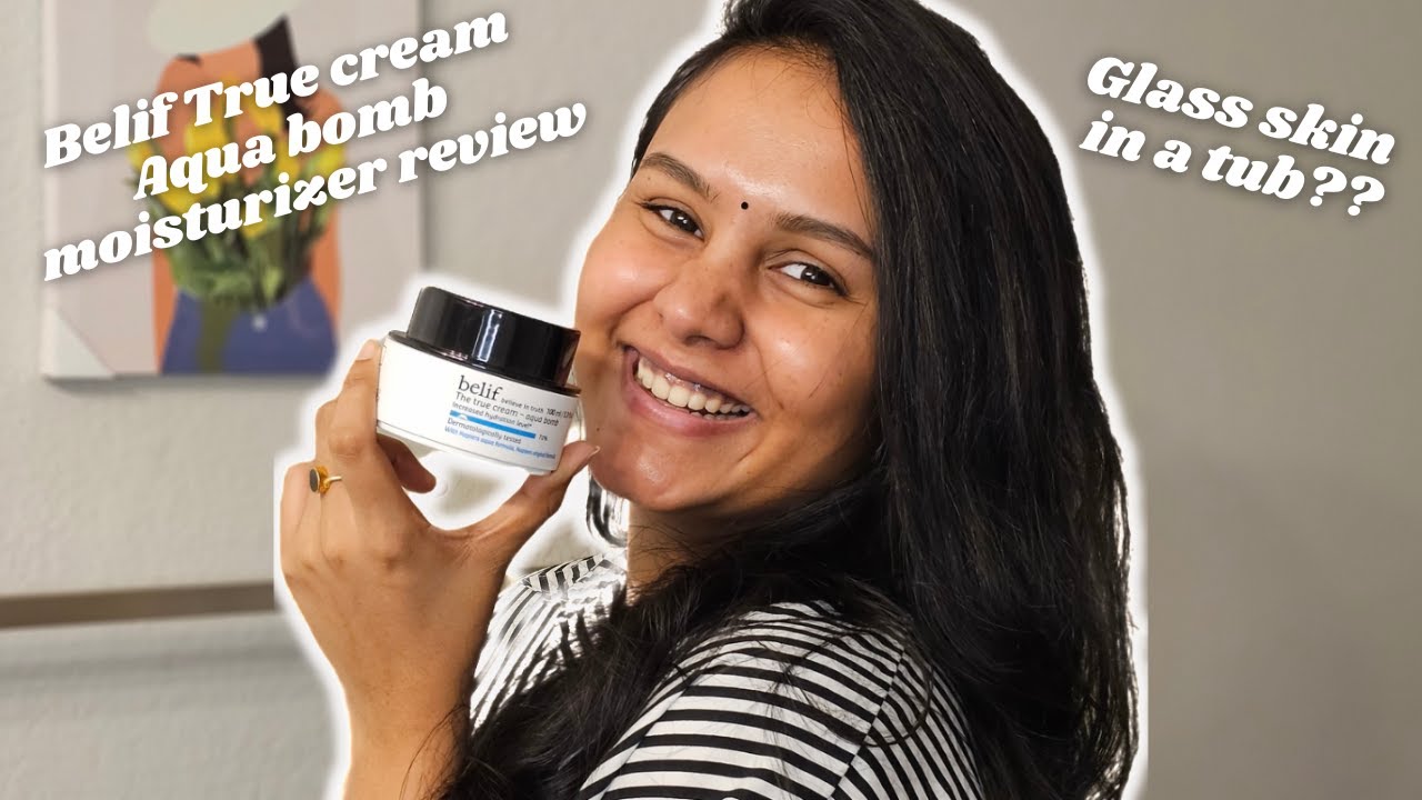 Belif true cream aqua moisturizing bomb | is it worth it?