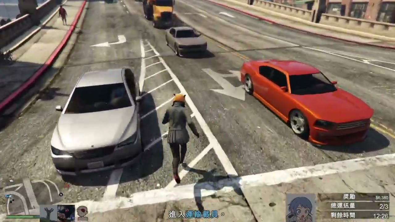 能跟傑夫老大超翻落聖都嗎?｜【GTA5】輕鬆送貨 全勤Day 2｜1/2