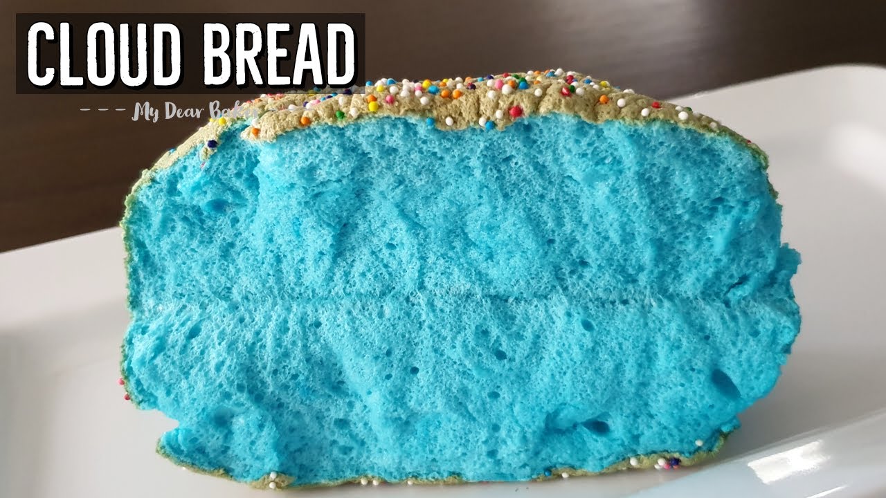 How To Make TikTok CLOUD BREAD | Fluffy Cloud Bread