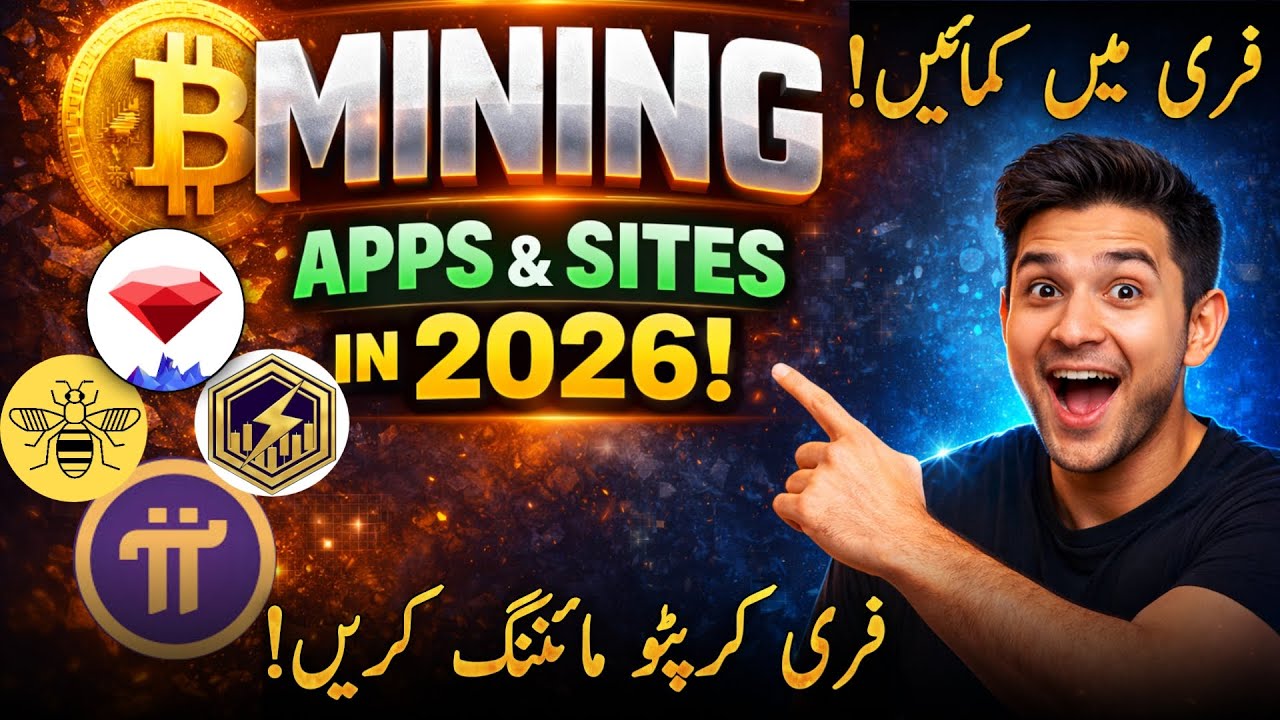 🚀 Best Free Mining Apps & Websites in 2026 | Earn Crypto & Tokens for Free
