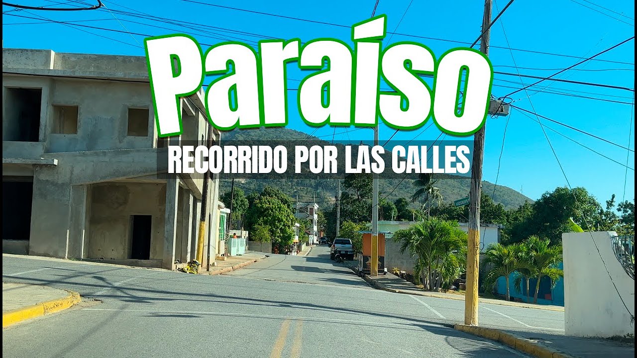 🔥 4K | RECORRIENDO LAS CALLES DE PARAÍSO | BARAHORA REPÚBLICA DOMINICANA