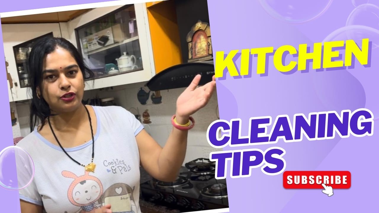 Kitchen Cleaning Tips, Kitchen Hacks, Tips, Vlog, Daily Routine, Challenges, Housewife, Cleaning