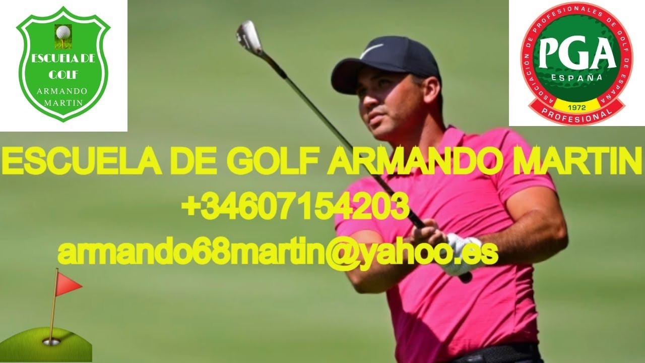 ⛳COMO APRENDER EL SWING DE JASON DAY⛳CLASES GOLF MADRID🥇