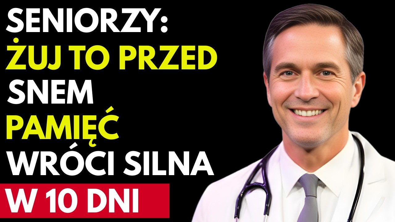 Seniorzy Żuj To Przed Snem – Obserwuj, Jak Twoja Pamięć Wraca Silna w Zaledwie 10 Dni