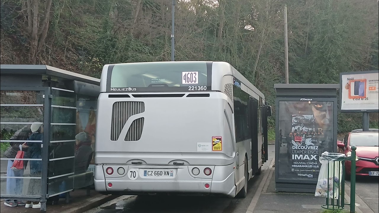 Ligne 4603 RATP CAP Saclay - Heuliez-Bus GX327 EEV ZF - KICKDOWN !!!!!! - 221360 💥🔥