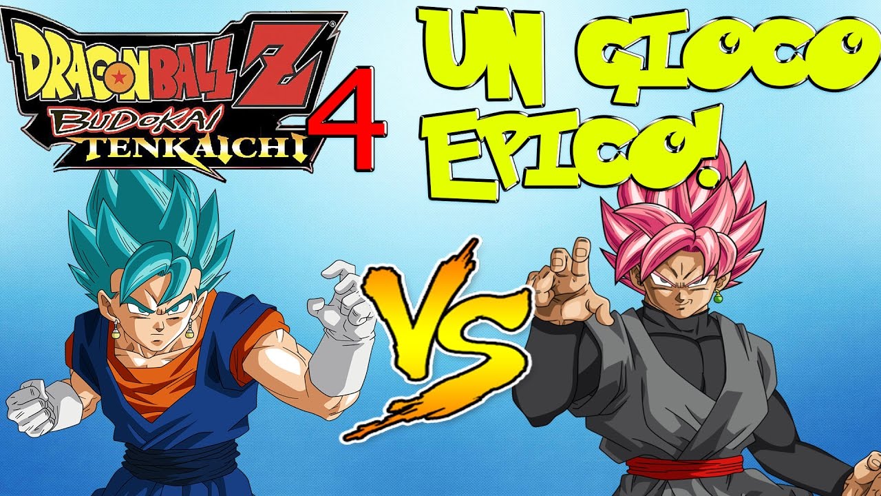 LOTTA EPICA BENE VS MALE! Dragon Ball Z Budokai Tenkaichi 4!