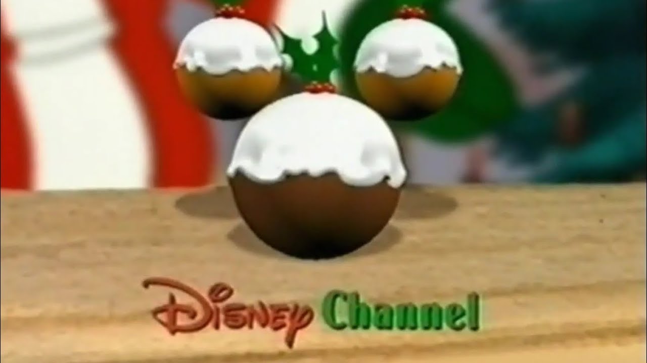 (Better sound Quality) Disney channel Circle-era 1999-2003 Christmas pudding ident