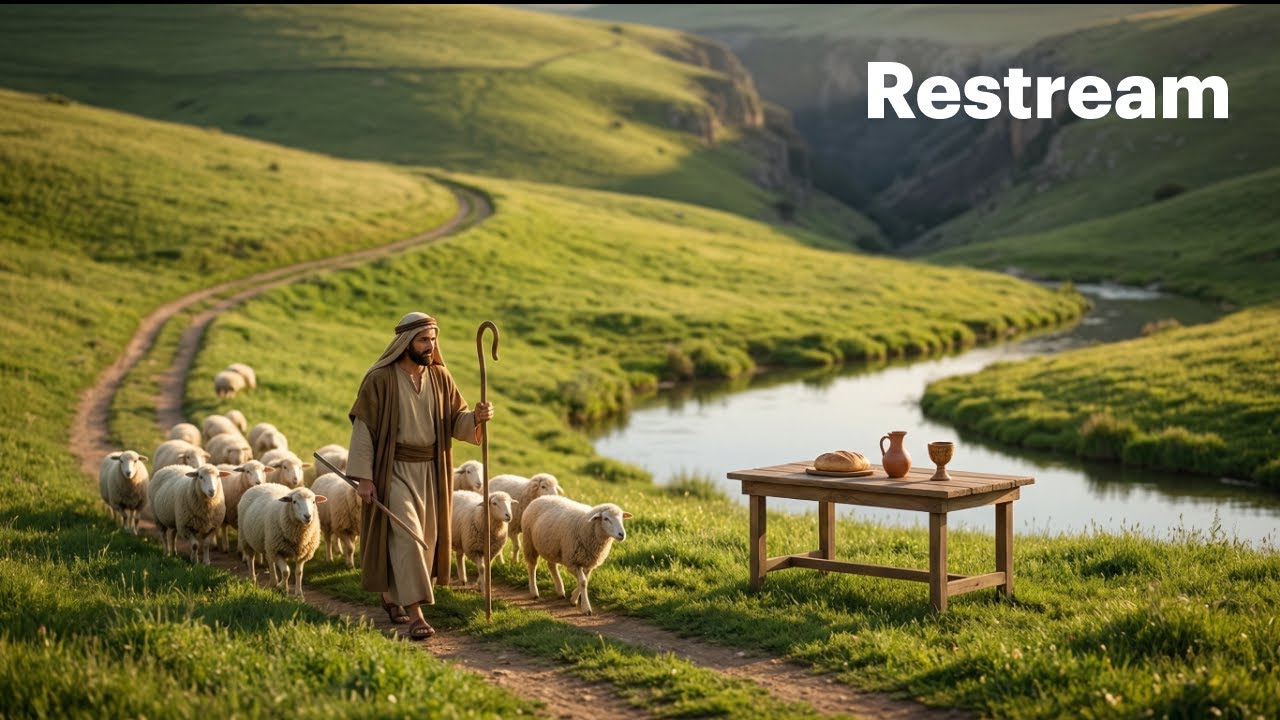 Psalm 23 – The Lord Is My Shepherd | Powerful Bible Reading for Peace & Protection