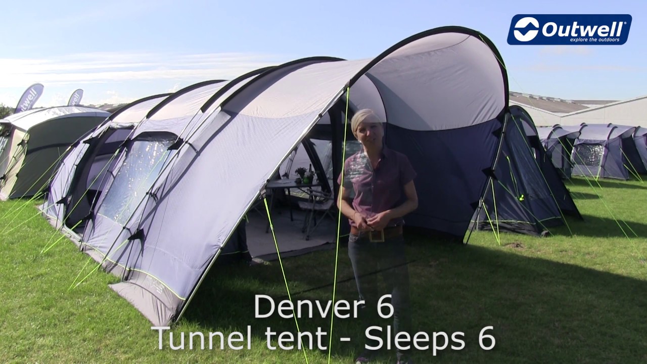 Outwell Denver 6 Tent | Innovative Family Camping