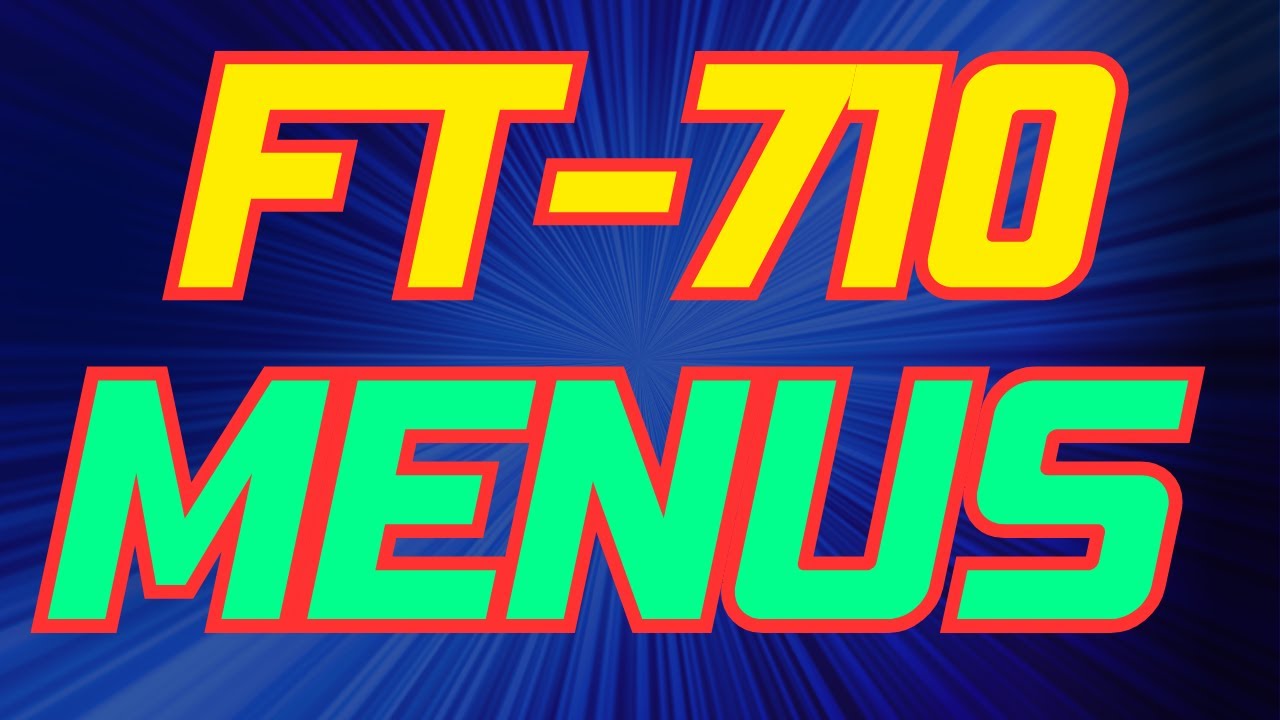 How to set your transmit audio on the Yaesu FT-710!