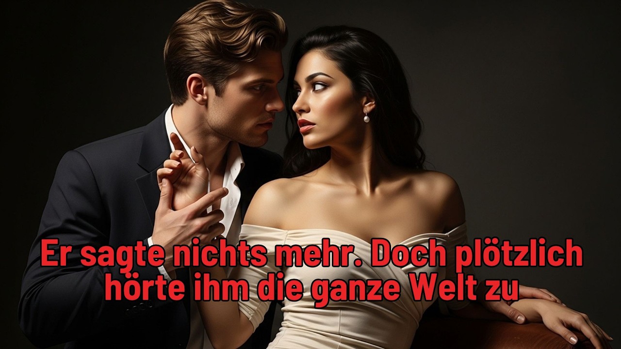 Er sagte nichts mehr  Doch plötzlich hörte ihm die ganze Welt zu