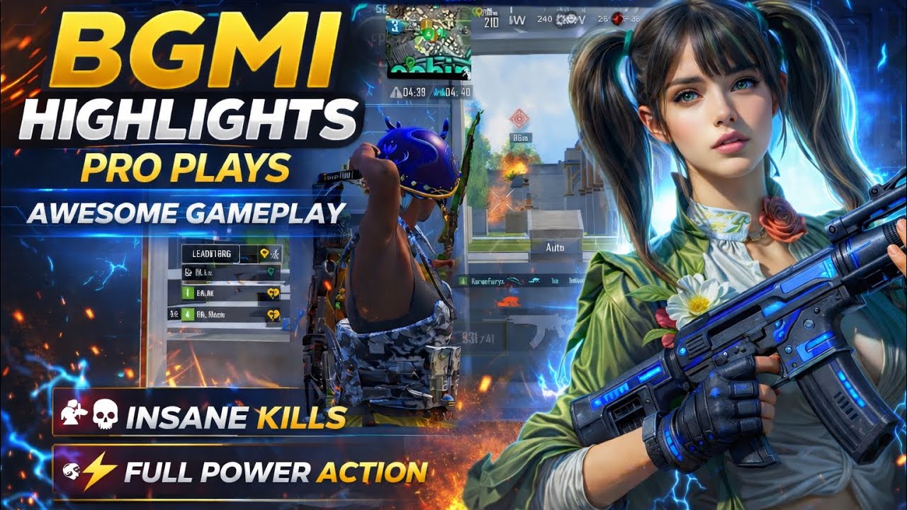 BGMI Full Power Action ⚡ | Insane Spray & Clutch Moments