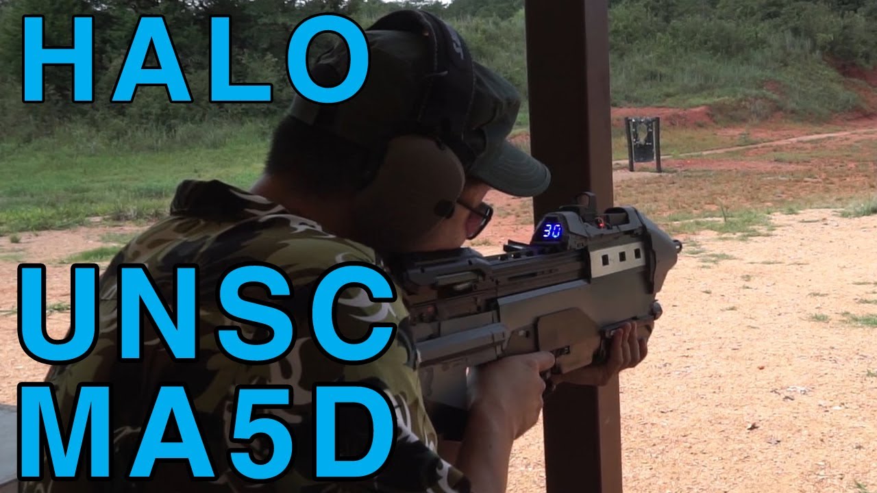 Working Halo MA5D Assault Rifle