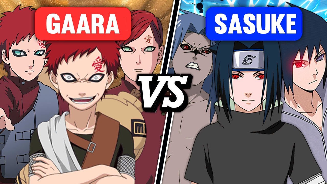 TORNEIO DE PRODÍGIOS: SASUKE VS GAARA - QUEM VENCERIA ESSA LUTA?