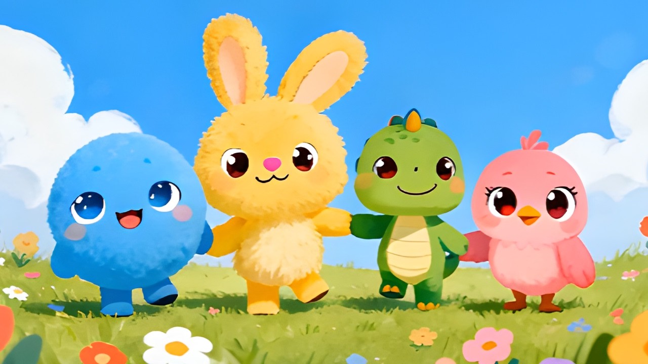 Wow Wow Cute Animals 🐰🐥🦖