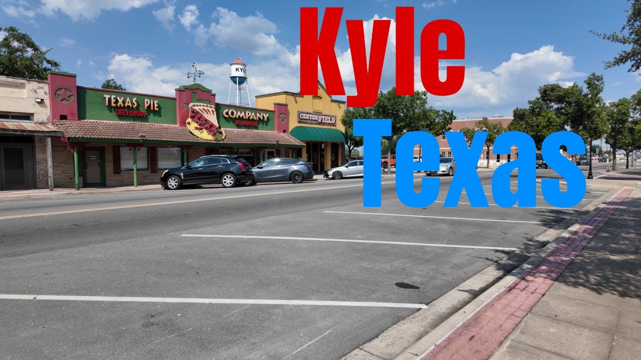 Walking tour of Kyle Texas in 4K
