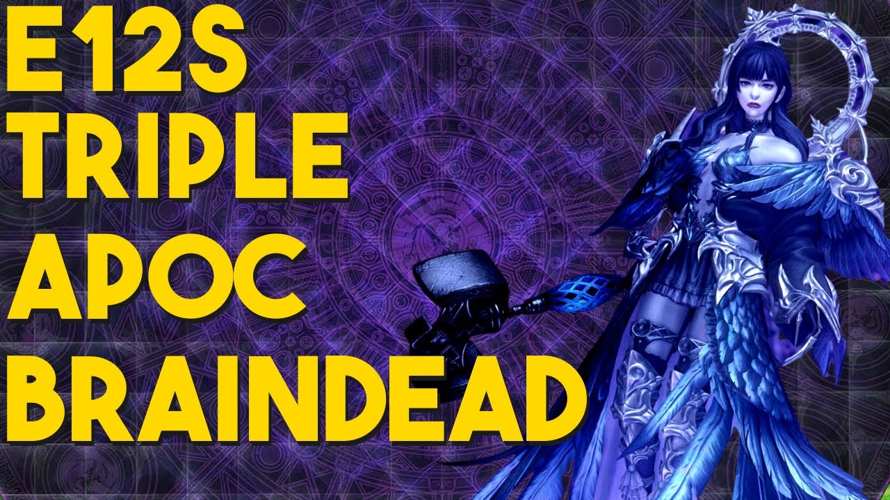 FFXIV: E12S Triple Apocalypse braindead