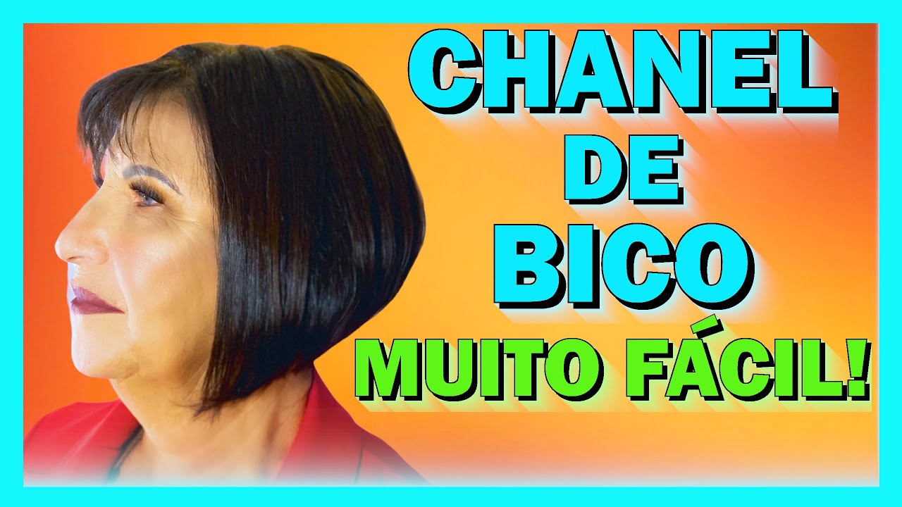 Corte CHANEL DE BICO - PASSO A PASSO