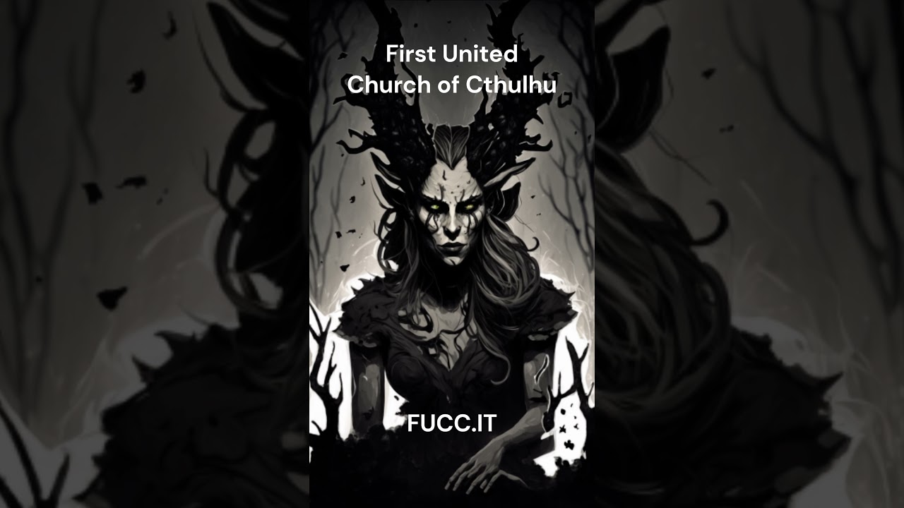 Witch of Shub-Niggurath ~ First United Church of Cthulhu ~ occult goth witchcraft pagan coven magick
