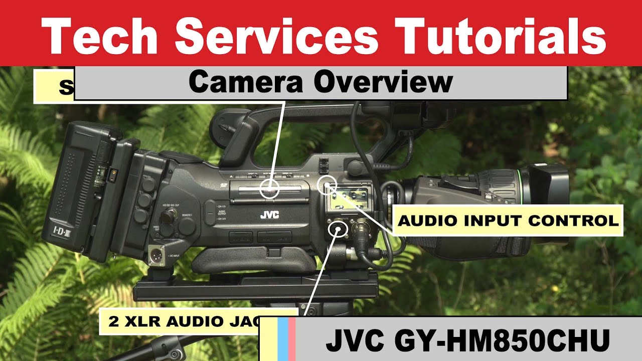 JVC GY-HM850CHU - Camera Overview