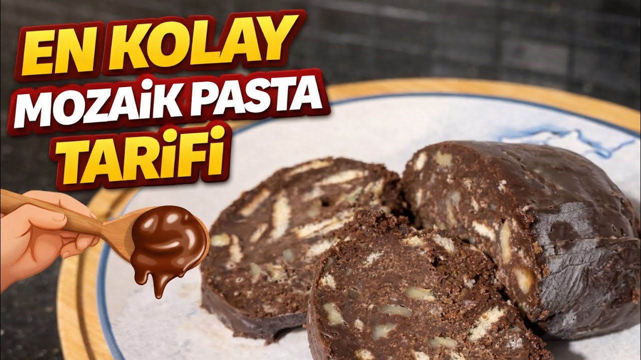Tam Kıvamında Mozaik Pasta