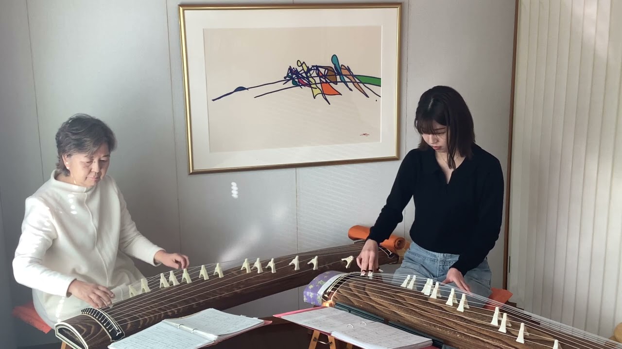 箏二重奏「郭公」Japanese KOTO duo「Kakkoh」Koto-studio仁