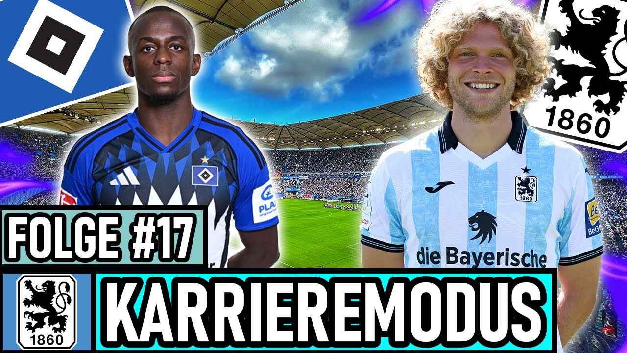 Spannung bis zur letzten Minute im Topspiel gegen den HSV I EA FC 26 TSV 1860 Karrieremodus #17