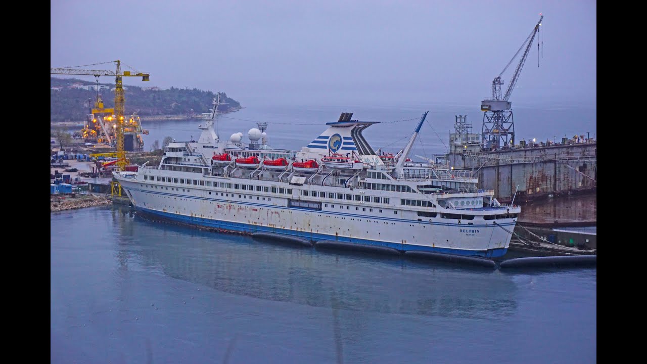 MS DELPHIN Schiffsrundgang vor dem Abwracken in Aliaga Hansa Kreuzfahrten