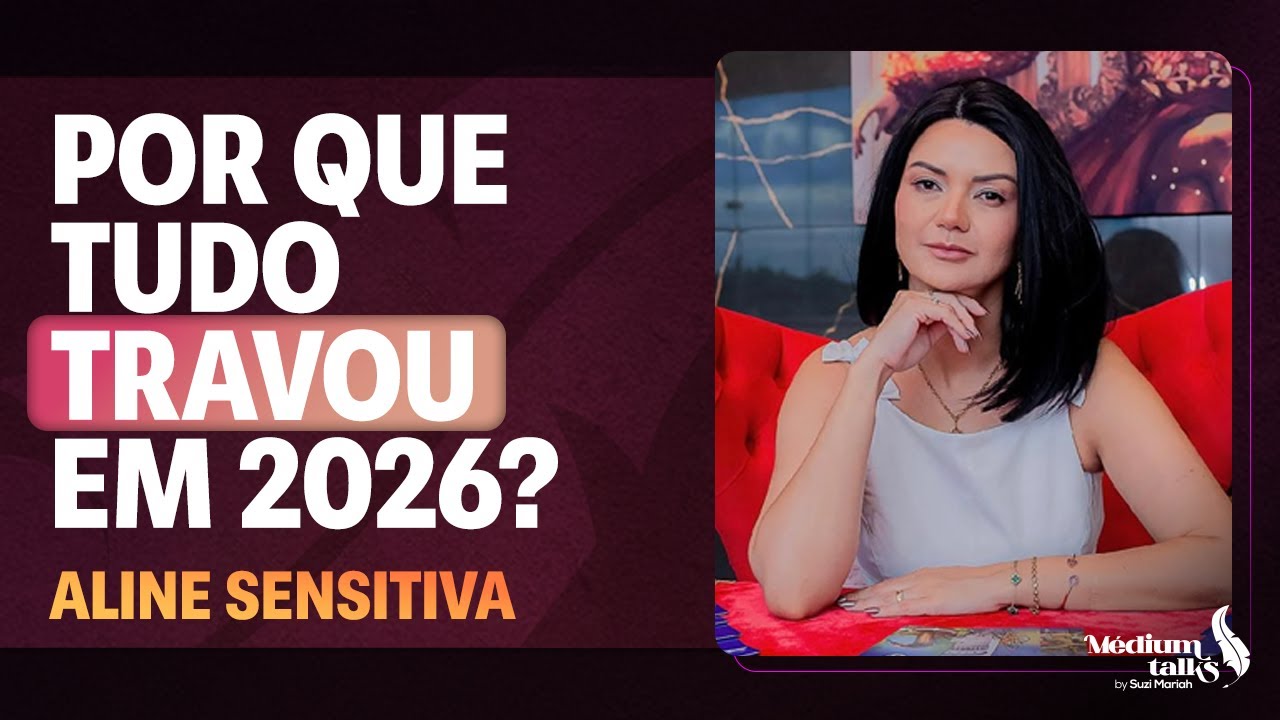 Como destravar sua prosperidade e caminhos este ano | Aline Sensitiva | Médium Talks 