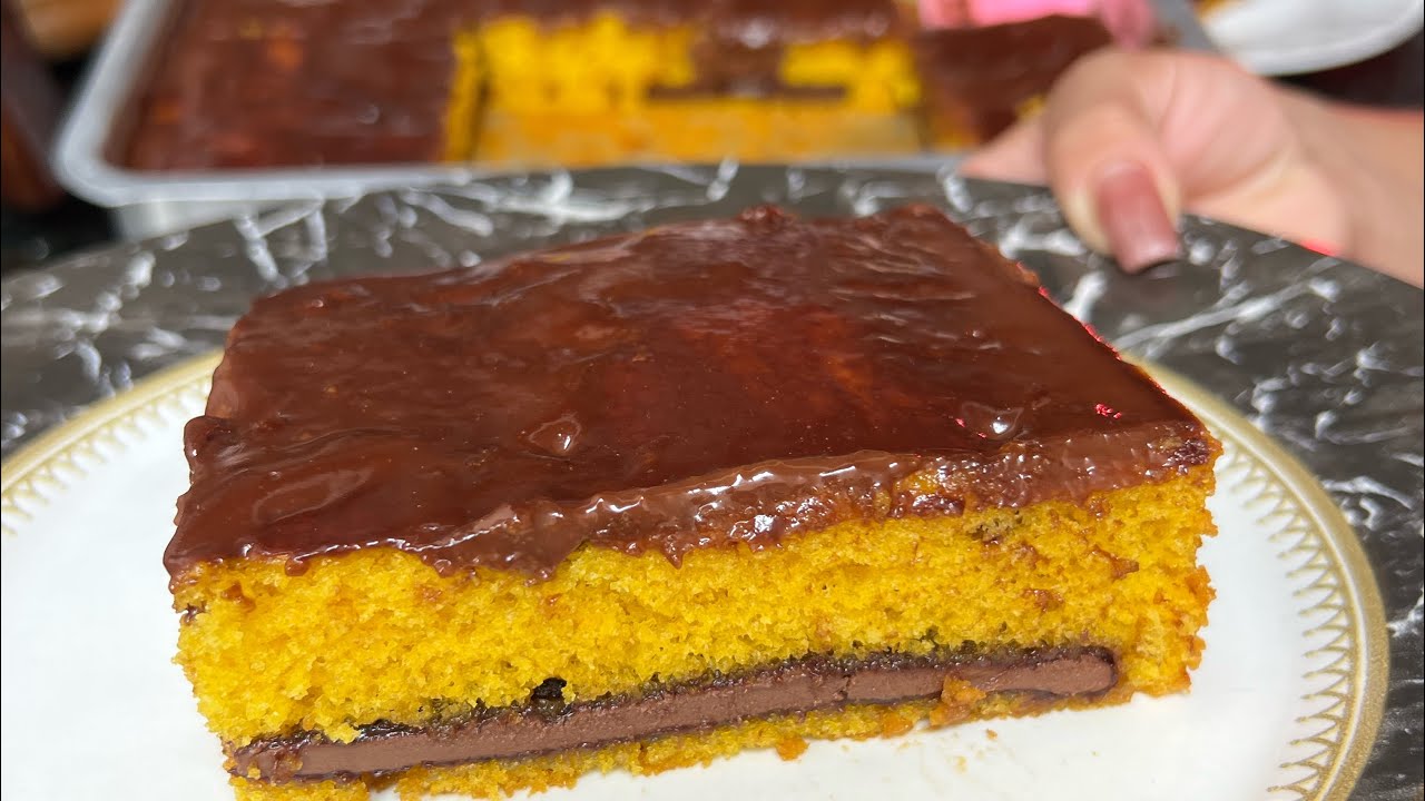 O segredo do bolo de cenoura 🥕 