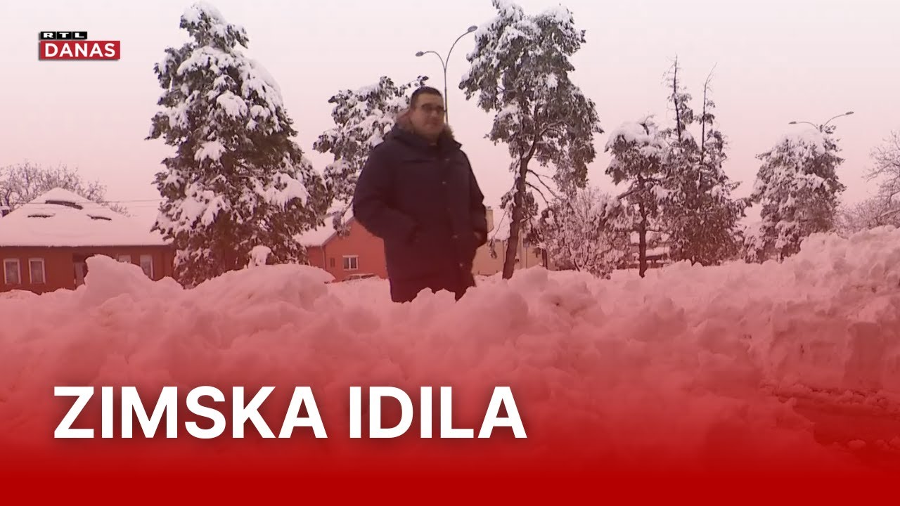 Palo 40 cm snijega u mjestu na istoku Hrvatske: 'Sada smo kao u Gorskom kotaru' | RTL Danas