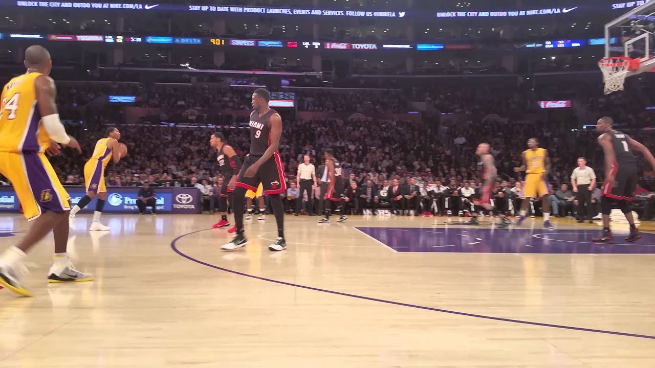 Lakers courtside seats, kobe bryant 2015