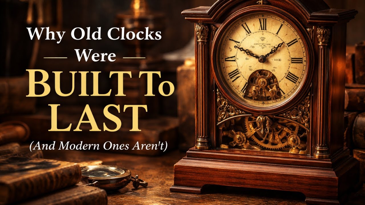 Why Old Clocks Were Built to Last (And Modern Ones Aren’t)