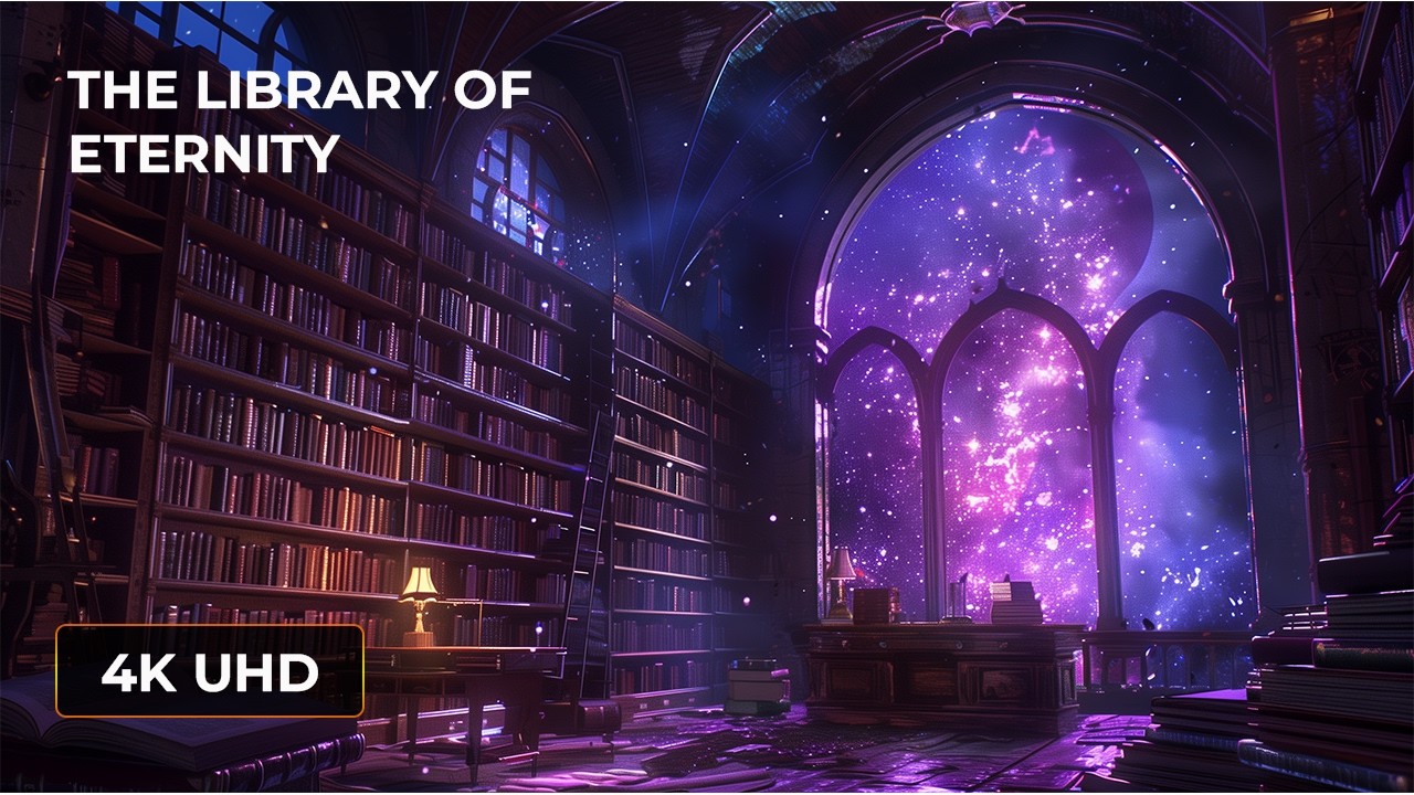 THE CELESTIAL LIBRARY: 2 Hours of Infinite Focus (4K)