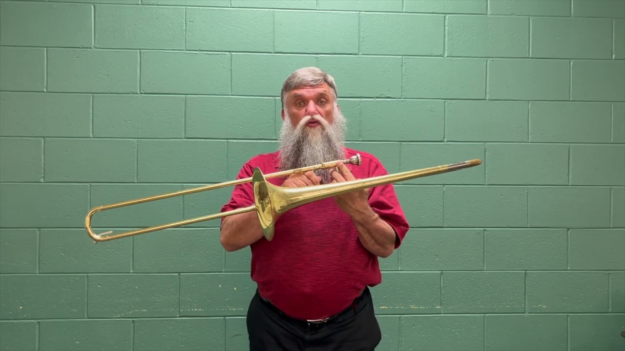 Demonstration of wind instruments taught at Quinton School