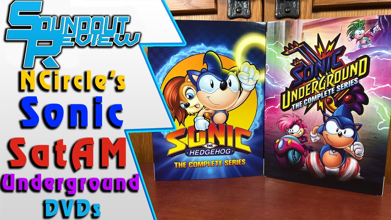 Are They Good? NCircle Sonic the Hedgehog SatAM and Underground DVD Review & Comparison [Soundout12]