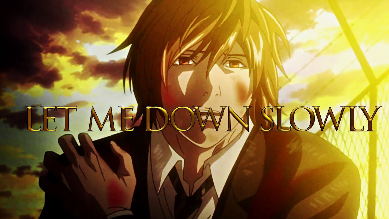 (DeathNote AMV) Light Yagami || Let Me Down Slowly