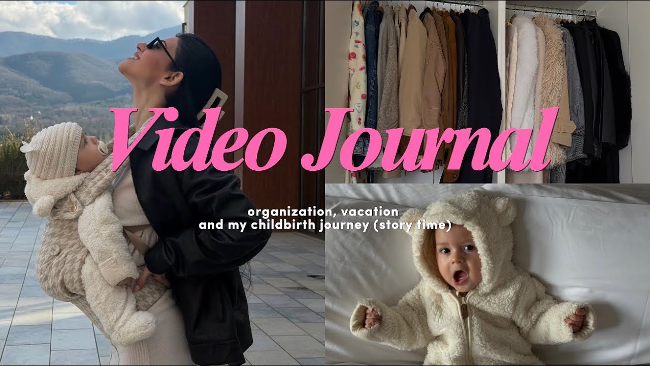 В этом видеодневнике представлены 📔: Организация 👗 | Отпуск 🌲 | Рассказы 🤰🏻 (опыт родов) 🤍