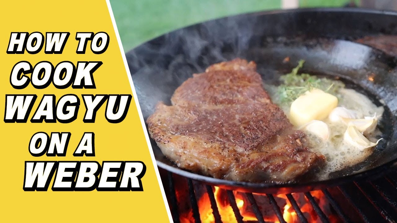 How to cook Wagyu Steak on a Weber I ft. Chuds BBQ