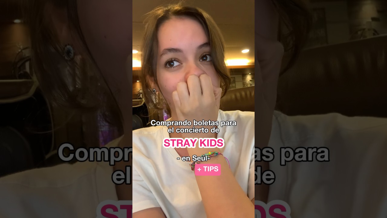 Comprando boletas de conciertos de KPOP en Corea Ft #STRAYKIDS 🥹🎤 #kpop #shorts