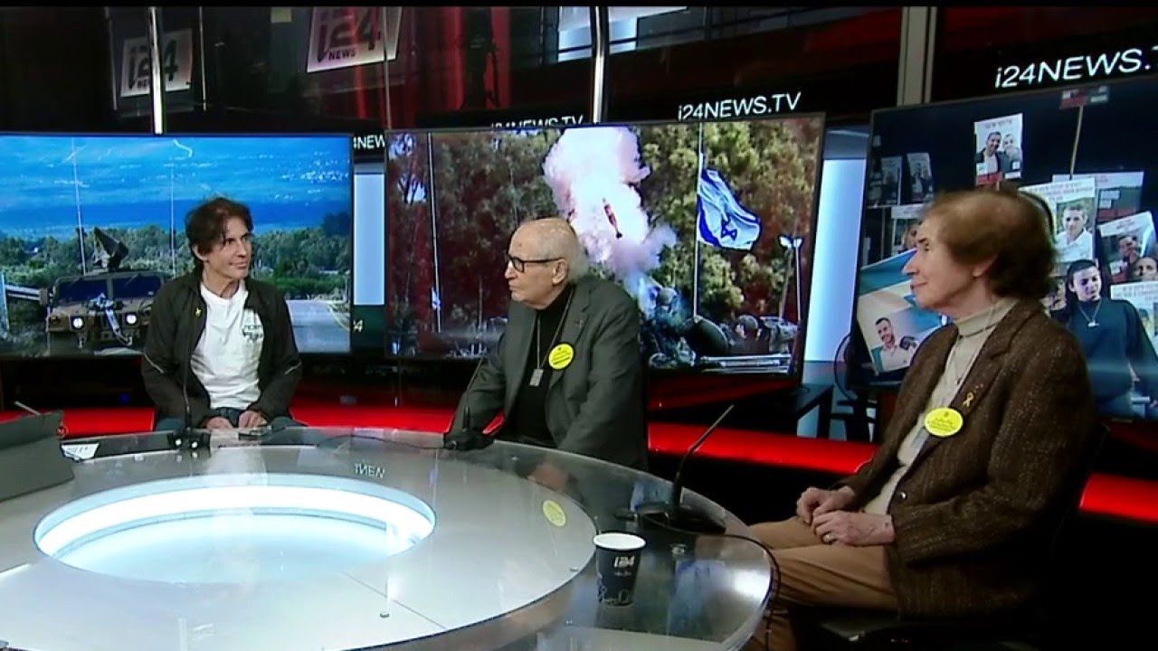 Beate, Serge et Arno Klarsfeld, invités sur i24NEWS